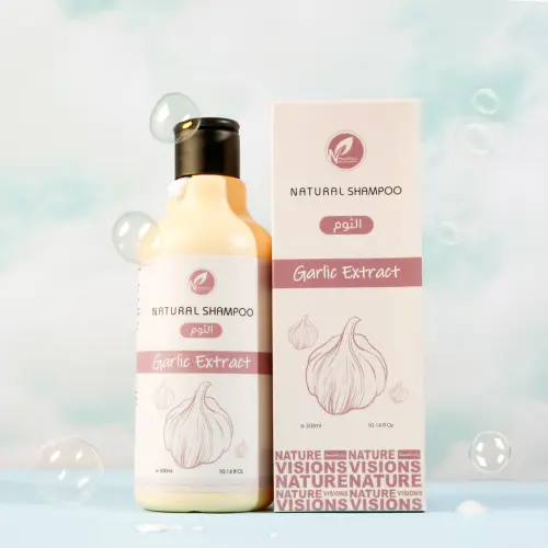رؤى الطبيعة-شامبو الثوم الطبيعي (300ml)